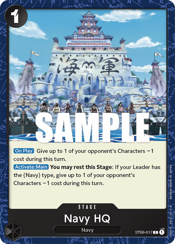 Navy HQ ST06-017