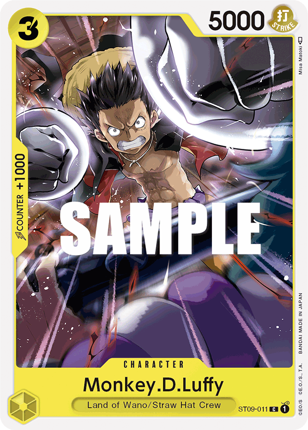 Monkey.D.Luffy ST09-011
