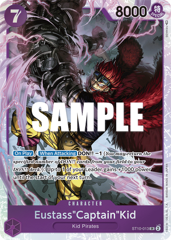 Eustass"Captain"Kid (013) ST10-013