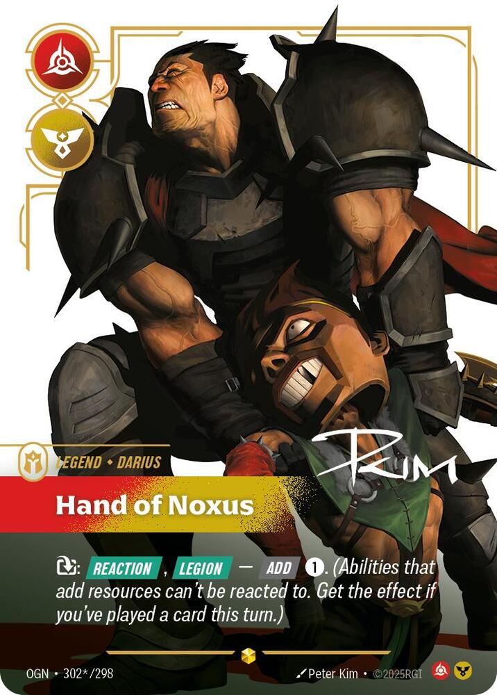 Darius - Hand of Noxus (Alternate Art)