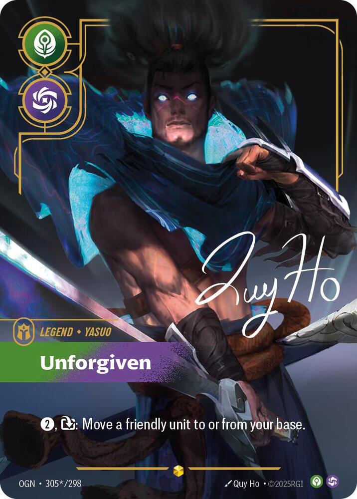 Yasuo - Unforgiven (Alternate Art)
