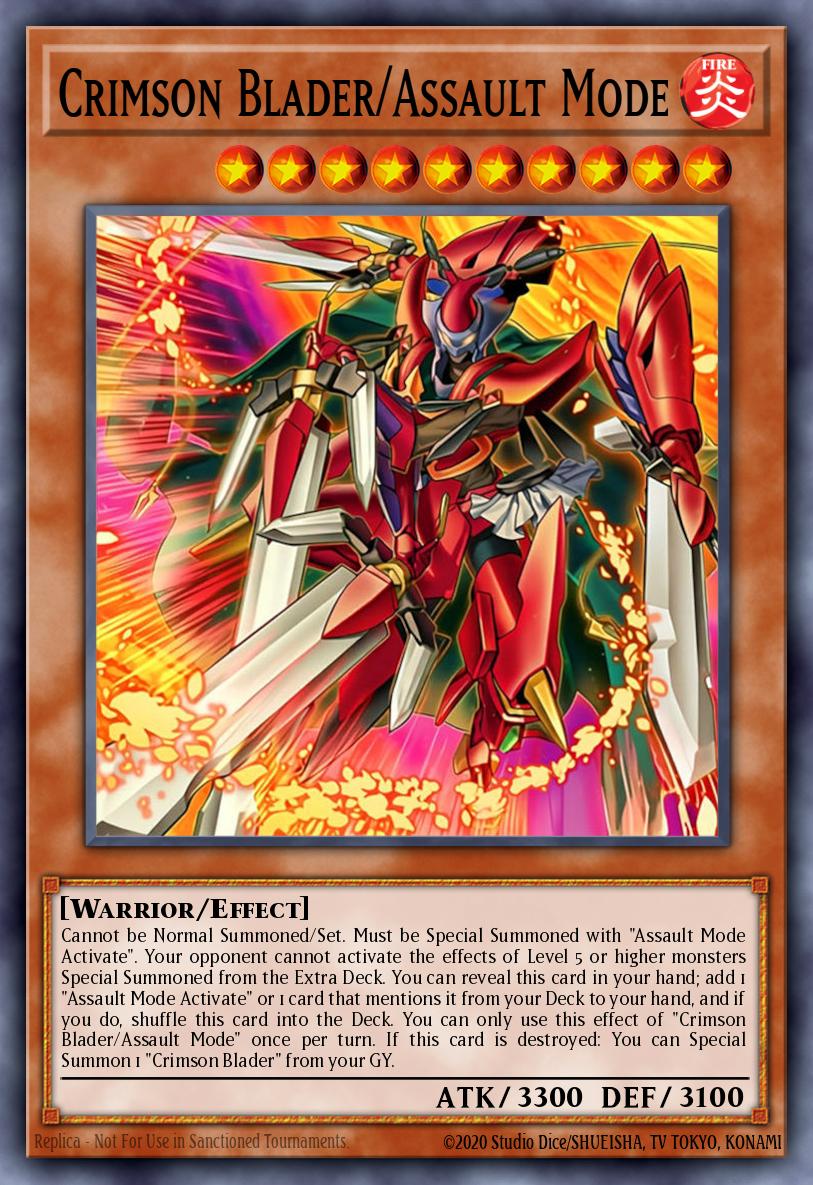 Crimson Blader/Assault Mode